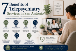 7 Benefits of Telepsychiatry Services in San Antonio